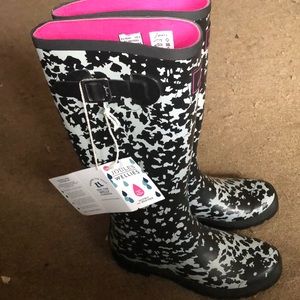 Joules Rain Boots Women Size 9